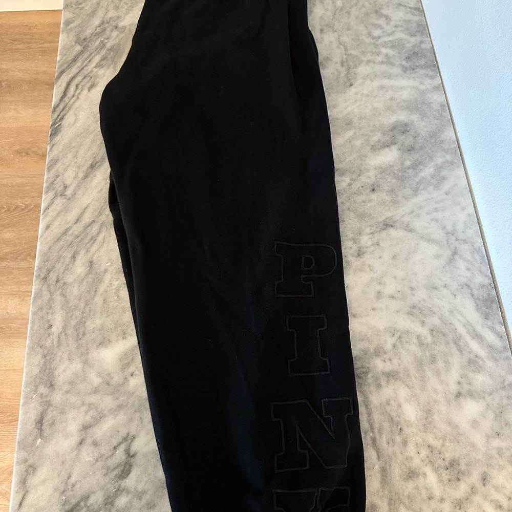 PINK Victoria's Secret Black Lounge Sweatpants